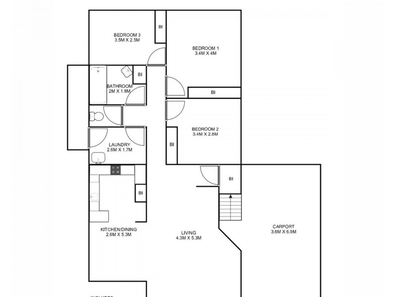 18 Kendall Avenue, Wooli NSW 2462 Floorplan