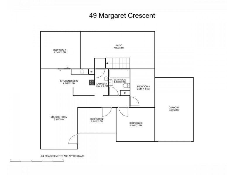 49 Margaret Crescent, South Grafton NSW 2460 Floorplan
