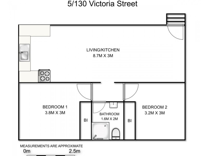 5/130 Victoria Street, Grafton NSW 2460 Floorplan