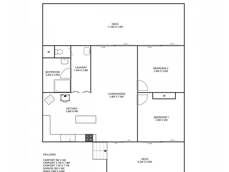 3220 Summerland Way, Gurranang NSW 2460 Floorplan
