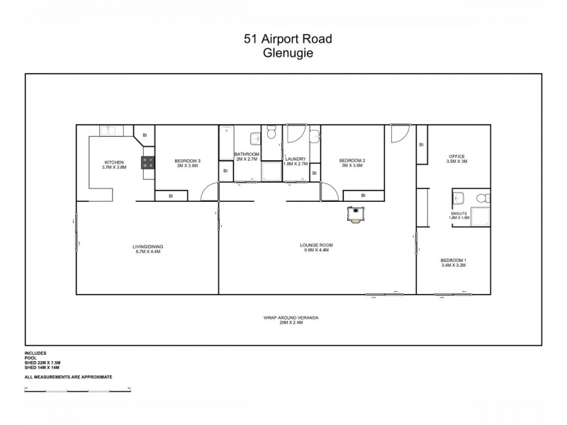 51 Airport Road, Glenugie NSW 2460 Floorplan