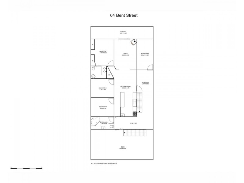 64 Bent Street, South Grafton NSW 2460 Floorplan