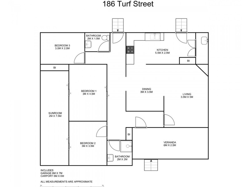 186 Turf Street, Grafton NSW 2460 Floorplan