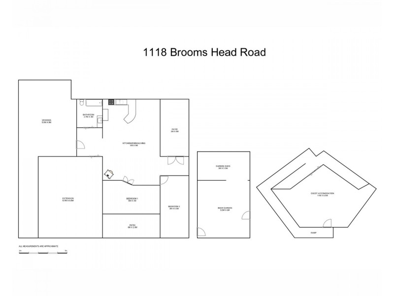 1118 Brooms Head Road, Taloumbi NSW 2463 Floorplan