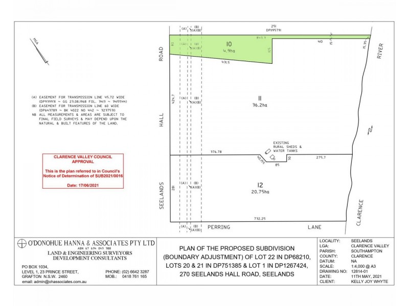 Lot 10 Seelands Hall Road, Seelands NSW 2460 Floorplan