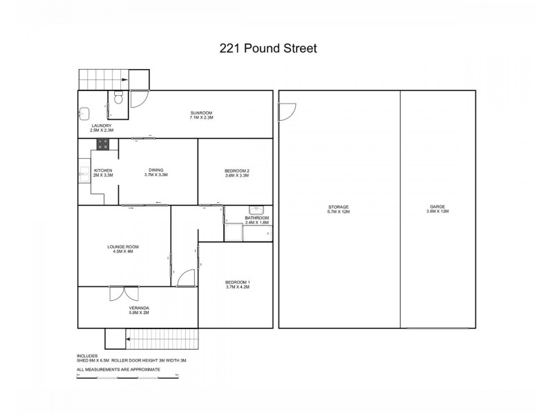 221 Pound Street, Grafton NSW 2460 Floorplan