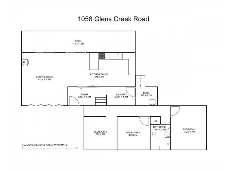 1058 Glens Creek Road, Nymboida NSW 2460 Floorplan