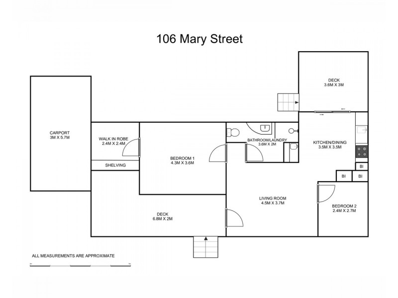 106 Mary Street, Grafton NSW 2460 Floorplan