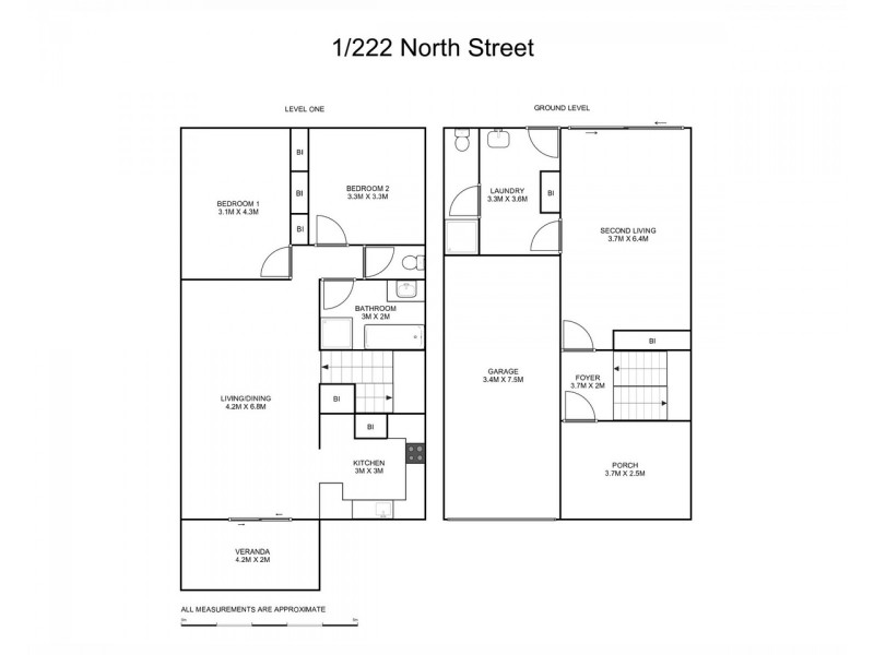 1/222 North Street, Grafton NSW 2460 Floorplan