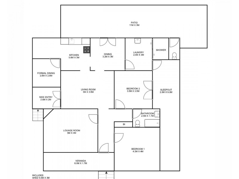 33 Armidale Street, South Grafton NSW 2460 Floorplan