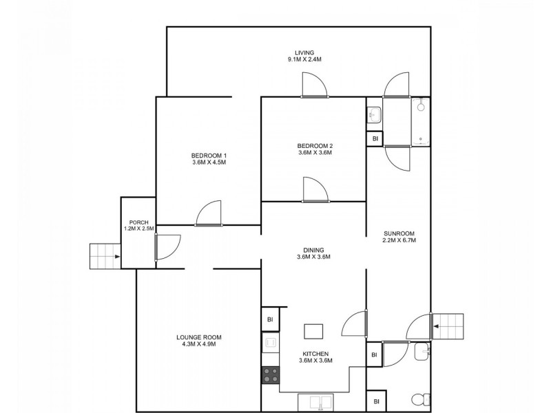 65 Cambridge Street, Copmanhurst NSW 2460 Floorplan