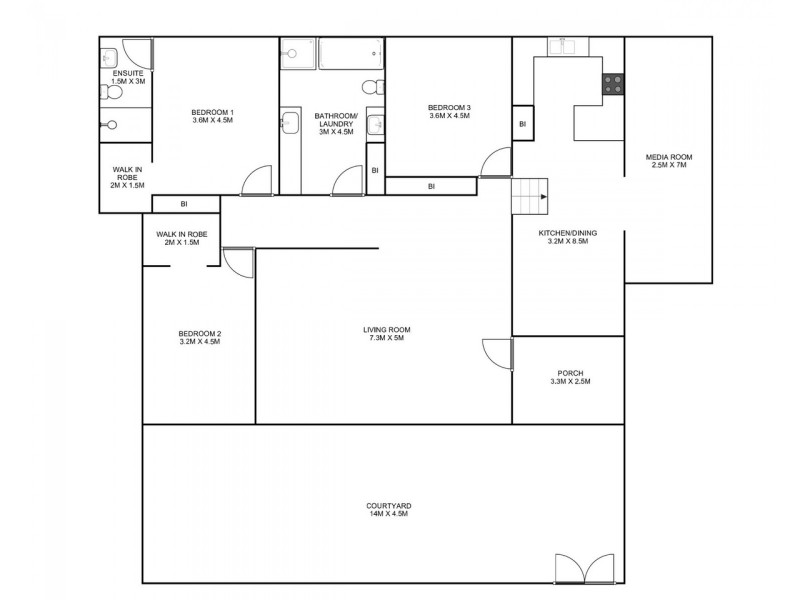 2/31 Victoria Street, Grafton NSW 2460 Floorplan