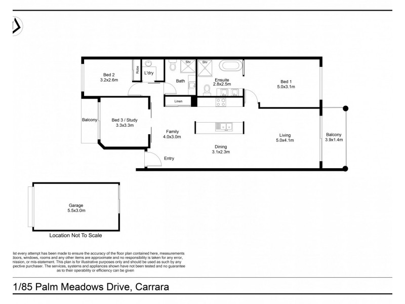 ID:21174006/85 Palm Meadows Drive, Carrara QLD 4211