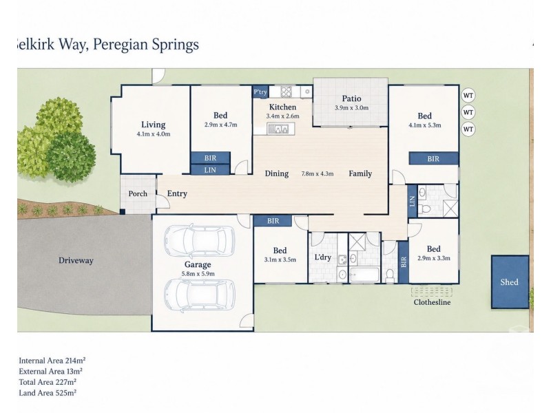 25 Selkirk Way, Peregian Springs QLD 4573