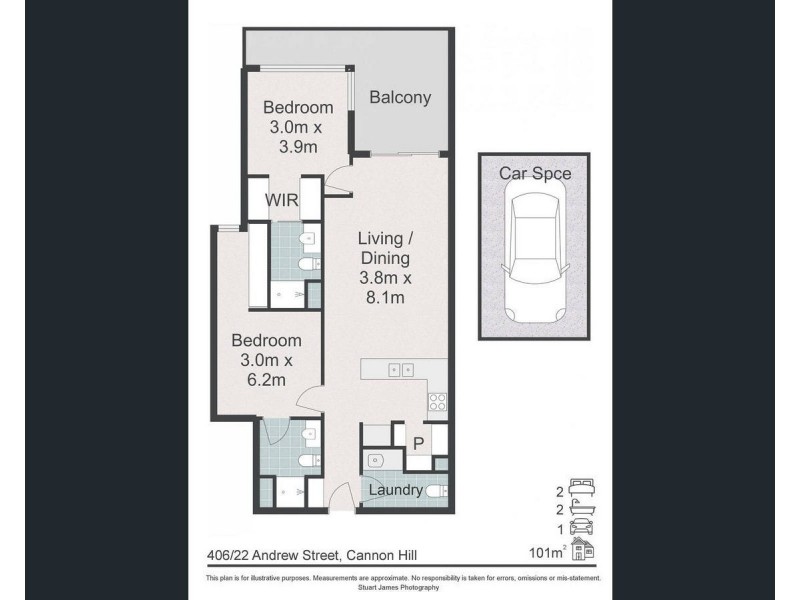 406/22 Andrews Street Andrews Street, Cannon Hill QLD 4170