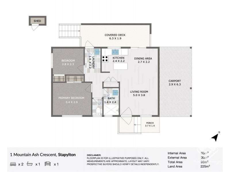 1 Mountain Ash Crescent, Stapylton QLD 4207