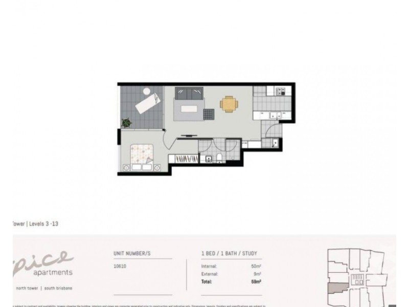 ID:21187672/25 Bouquet Street, South Brisbane QLD 4101