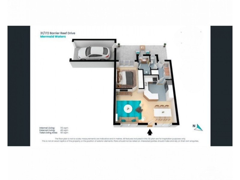 31/172 Barrier Reef Drive, Mermaid Waters QLD 4218