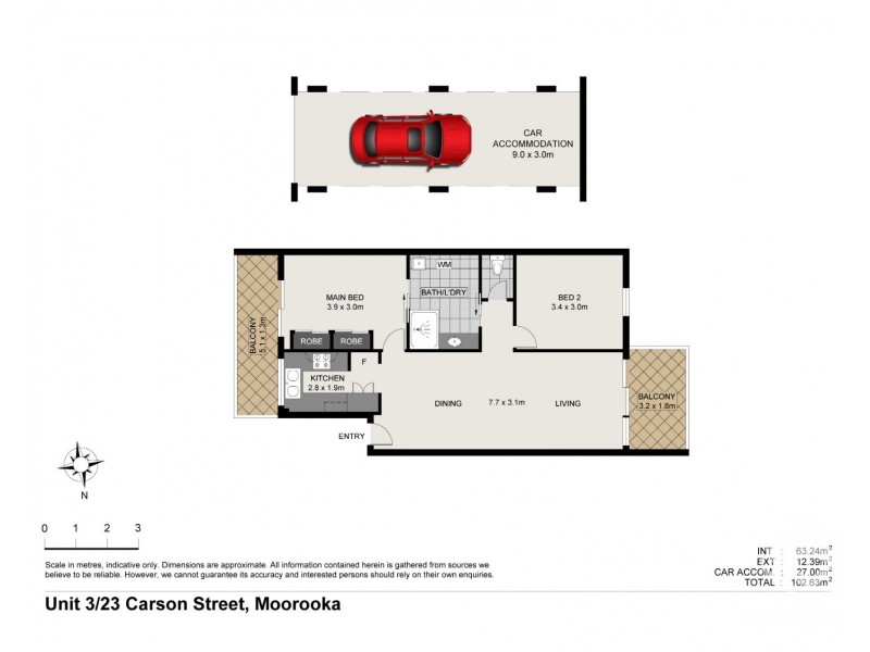 3/23 Carson Street, Moorooka QLD 4105