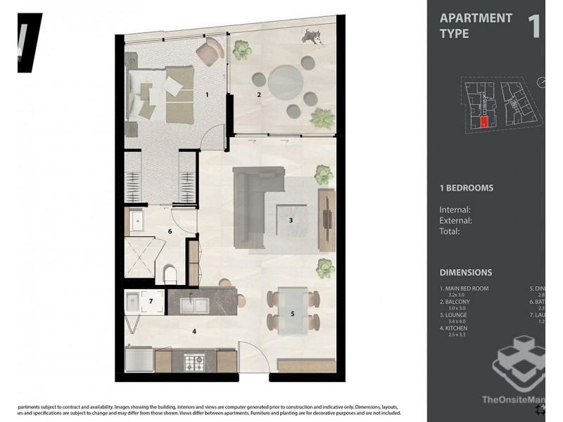 1 Bedroom/27 Commercial Road, Newstead QLD 4006