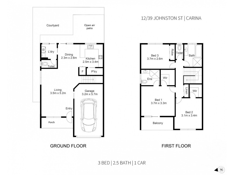 12/39 Johnston Street, Carina QLD 4152