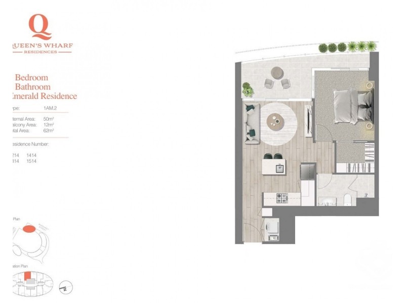 1314/8 Margaret Street, Brisbane City QLD 4000
