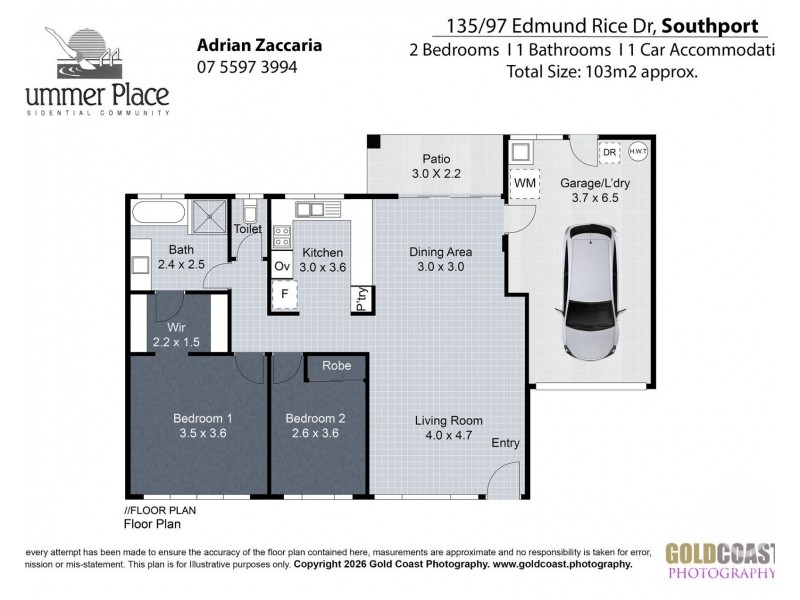135/97 Edmund Rice Drive, Southport QLD 4215