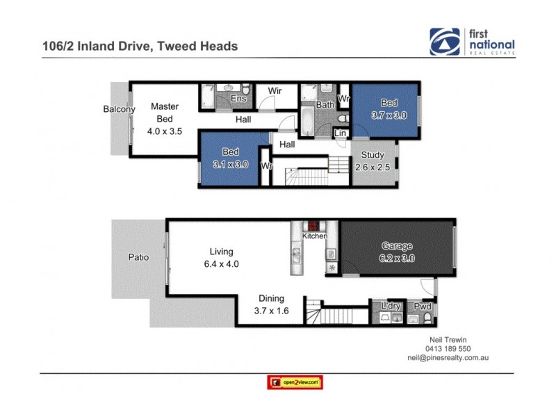 2 Inland Drive, Tugun QLD 4224 Floorplan