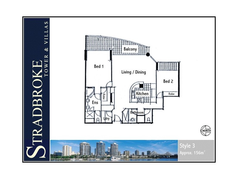 2 Goodwin St, Kangaroo Point QLD 4169 Floorplan