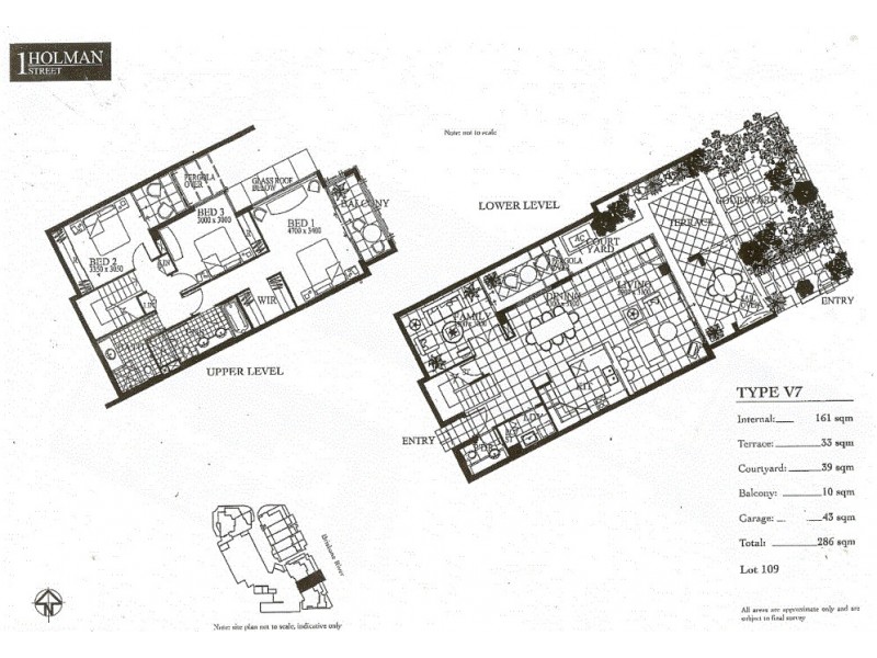 1 Holman Street, Kangaroo Point QLD 4169 Floorplan