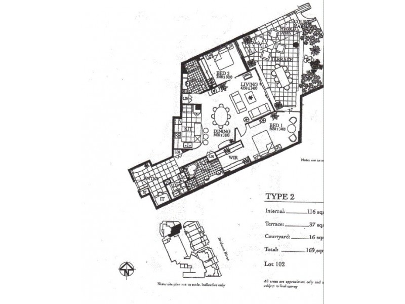 1 Holman Street, Kangaroo Point QLD 4169 Floorplan