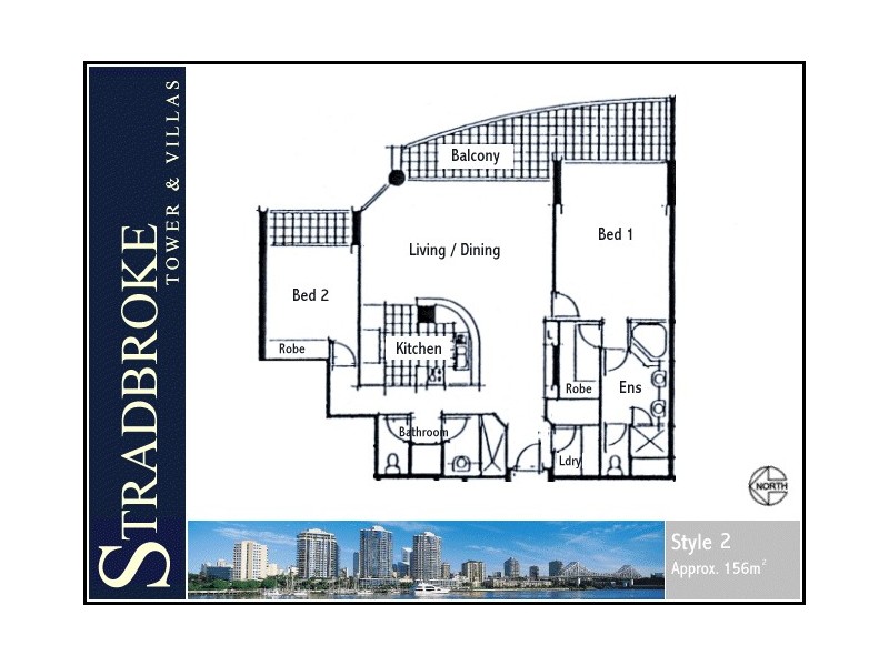 2 Goodwin St, Kangaroo Point QLD 4169 Floorplan