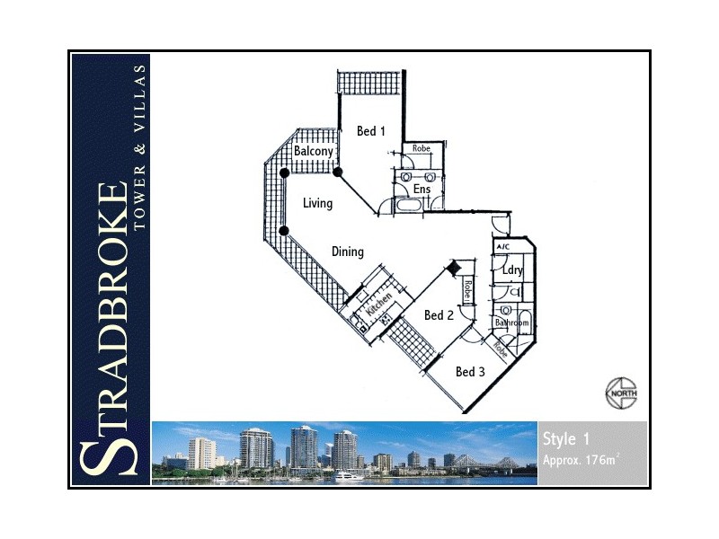 2 Goodwin St, Kangaroo Point QLD 4169 Floorplan