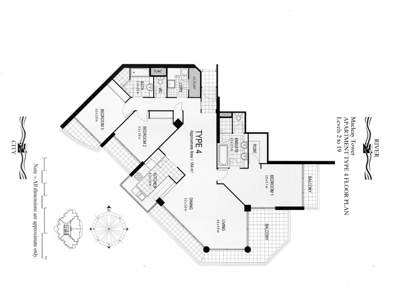 48/8 Goodwin Street, Kangaroo Point QLD 4169 Floorplan
