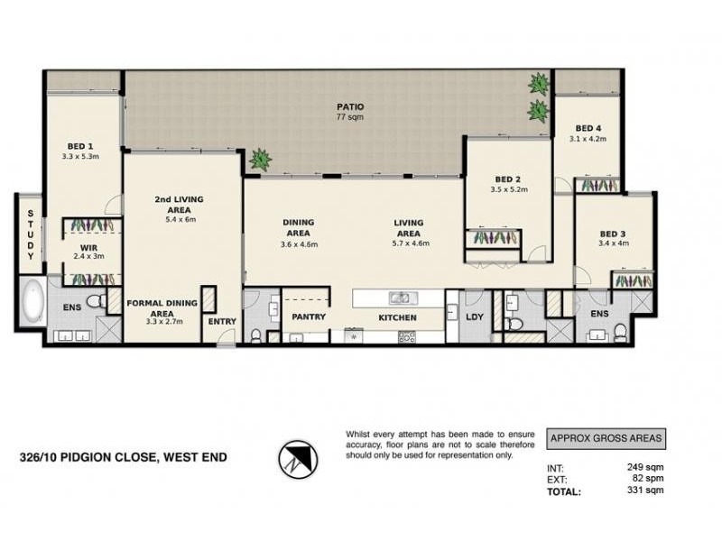 326 / 10 Pidgeon Close, West End QLD 4101