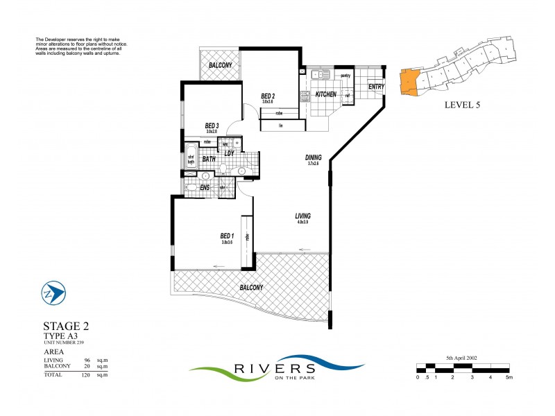 216/8 Land Street, Toowong QLD 4066 Floorplan