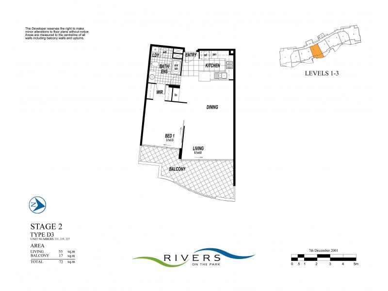 219/8 Land Street, Toowong QLD 4066 Floorplan