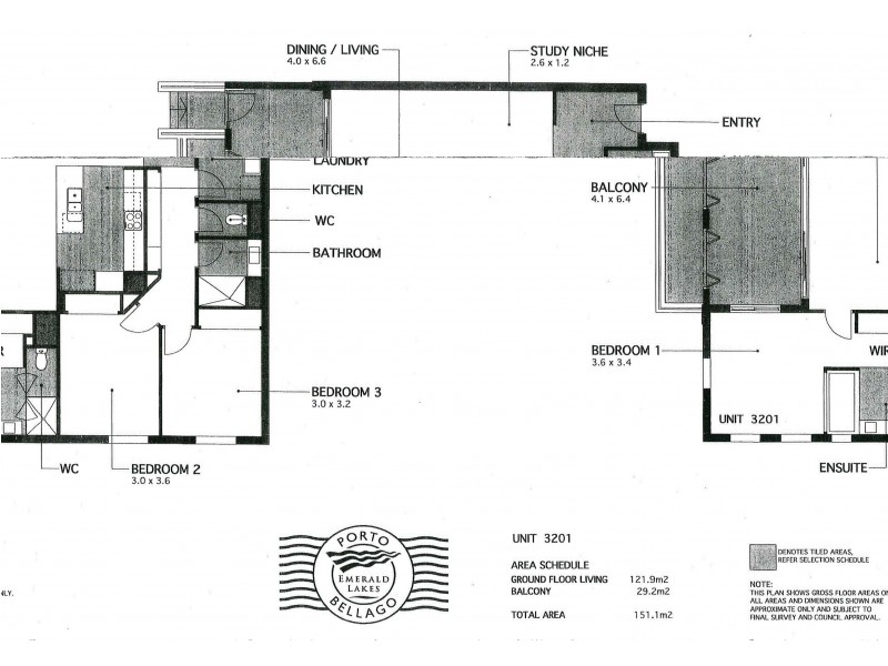 1 / 3030 The Boulevard, Carrara QLD 4211 Floorplan