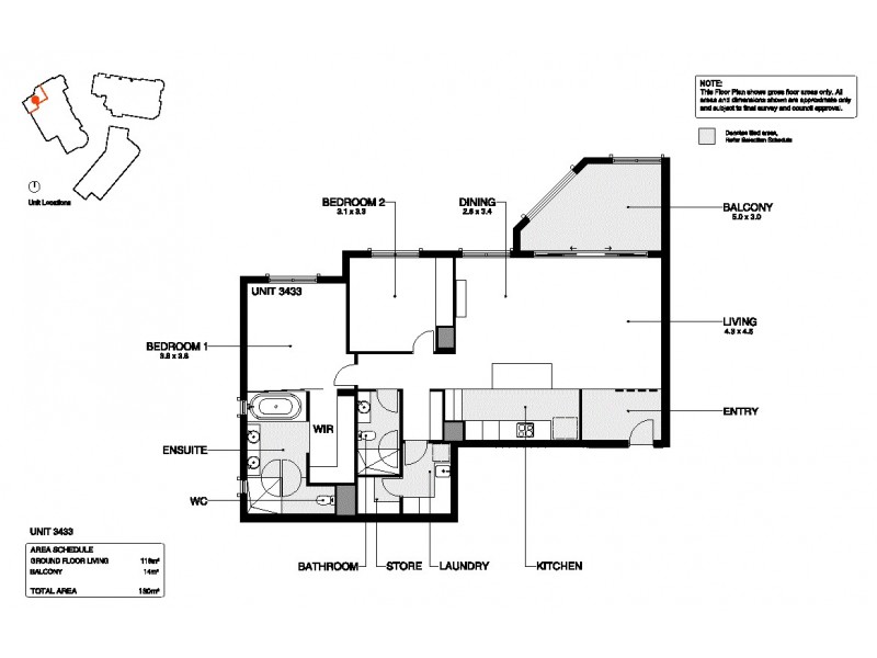 58 / 3029 The Boulevard, Carrara QLD 4211 Floorplan