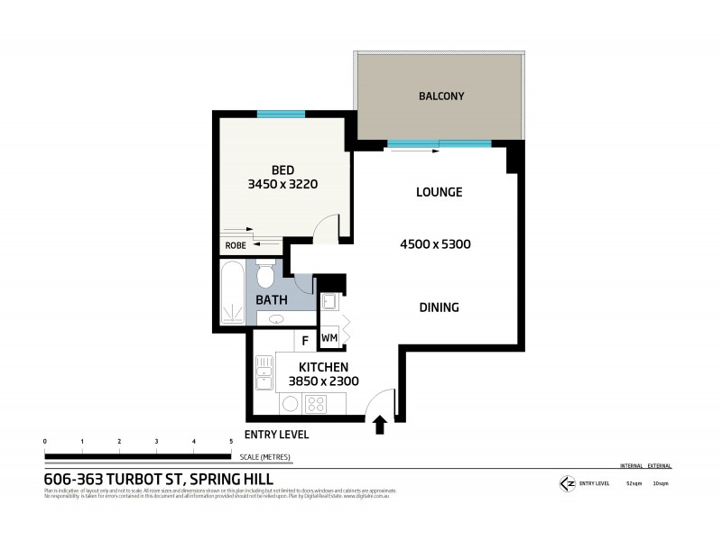 361 Turbot St, Spring Hill QLD 4000 Floorplan
