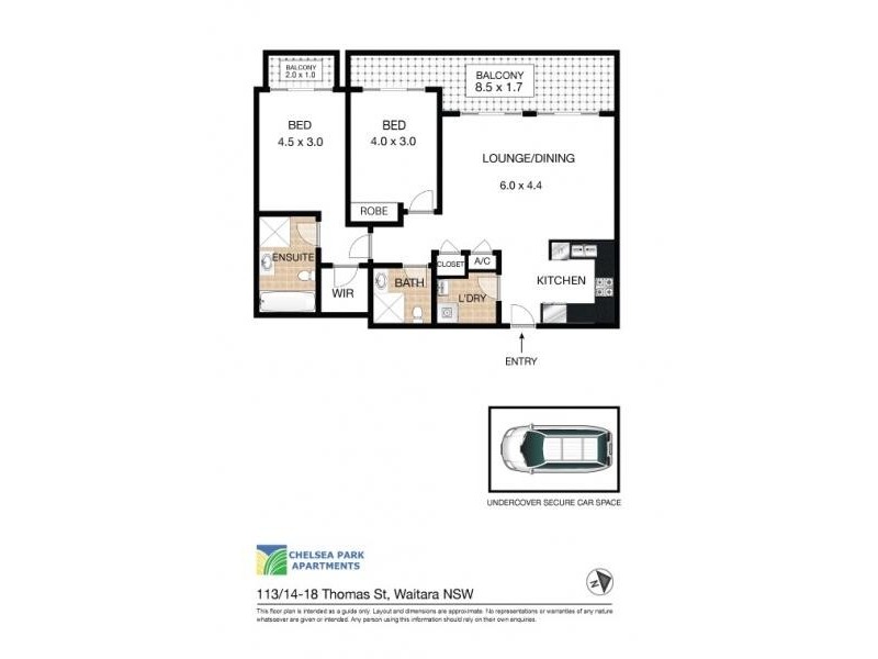 113/14-18 Thomas Street, Waitara NSW 2077