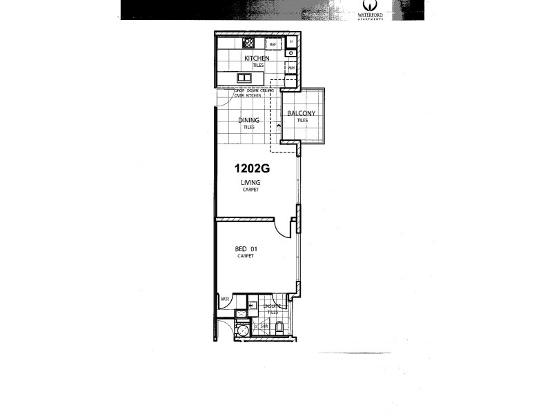 UNIT 1303 / 8 WATERFORD COURT, Bundall QLD 4217 Floorplan