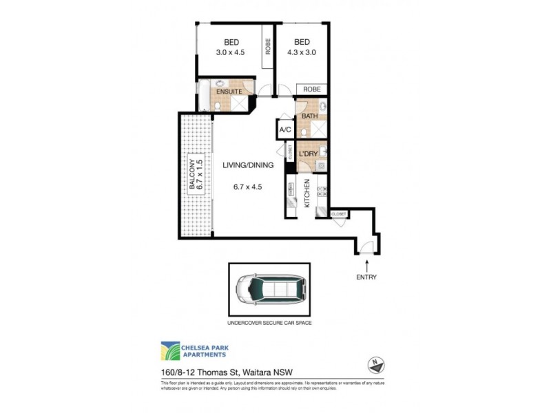 160/8-12 Thomas Street, Waitara NSW 2077