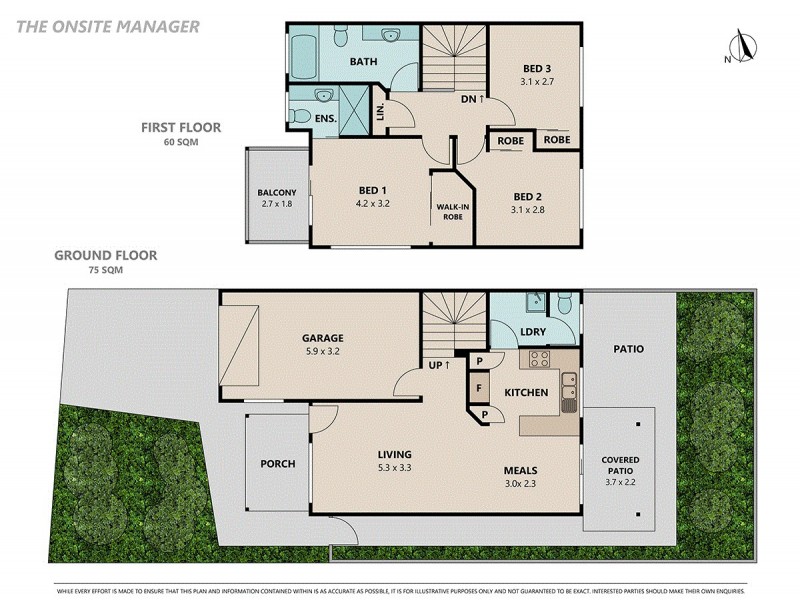 54/8 Earnshaw Street, Calamvale QLD 4116 Floorplan