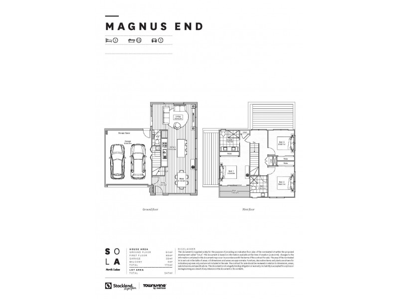 75 / 25 The Corso, North Lakes QLD 4509 Floorplan