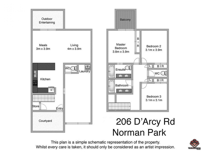 U32/206 DARCY ROAD, Norman Park QLD 4170