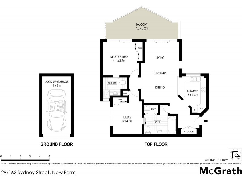 10/159 Sydney Street, New Farm QLD 4005 Floorplan