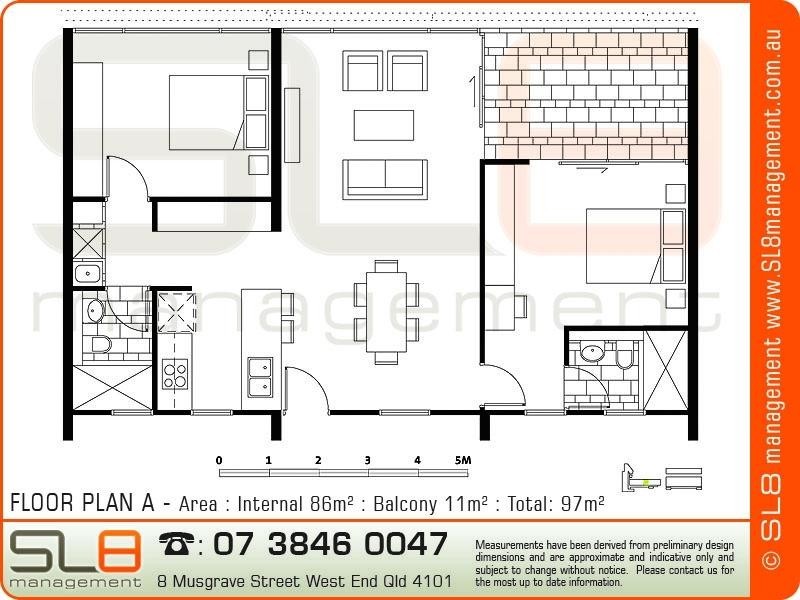 1721/ 8 Musgrave St, West End QLD 4101