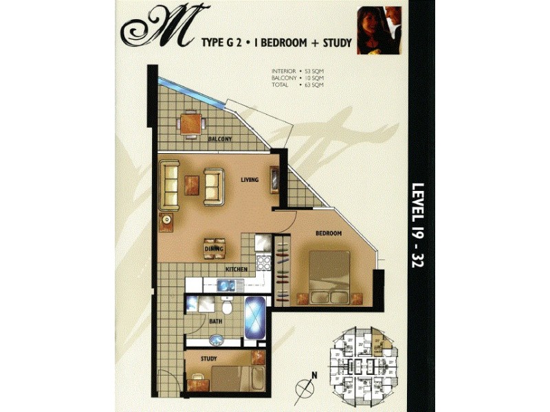 70 Mary Street, Brisbane City QLD 4000 Floorplan