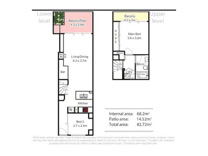 38 Robertson Street, Fortitude Valley QLD 4006 Floorplan